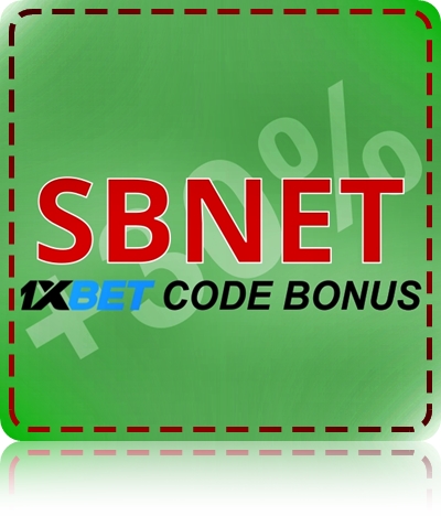 Le code bonus de Code promo du jour pour 1xbet