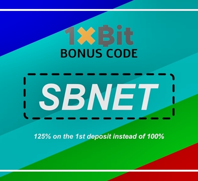 The promotional code for 1xbit voucher code