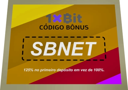 O código promocional para Código promocional móvel de 1xbit