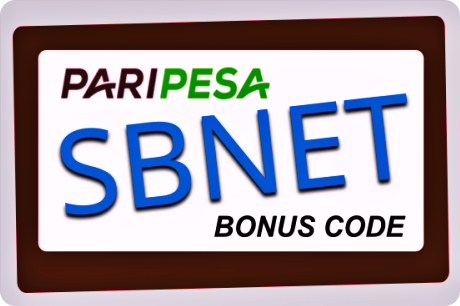 The bonus code related to Sports betting bonus on Pari Pesa: exclusive SBNET code